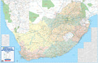 Map of South Africa with various provinces highlighted.