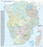 Map of the Southern African Development Community.