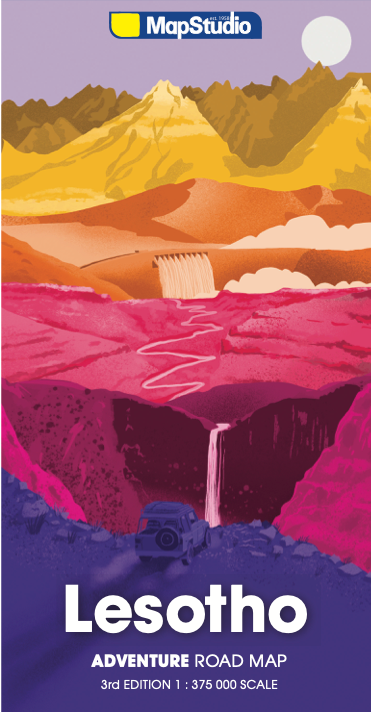 Lesotho Adventure Road Map