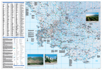 Detailed road map of Cape Town and surrounds with rivers featured.