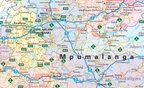 Map of Mpumalanga with various locations marked, including Emalahleni.