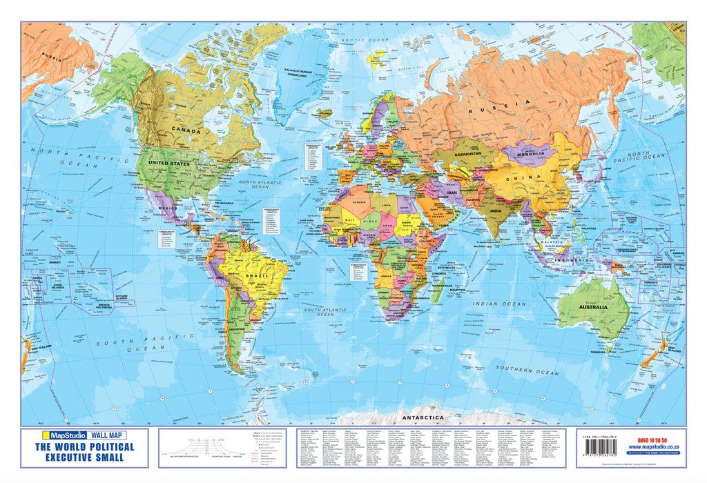 Political map of the world.