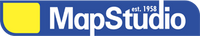 MapStudio logo with a blue background and yellow square